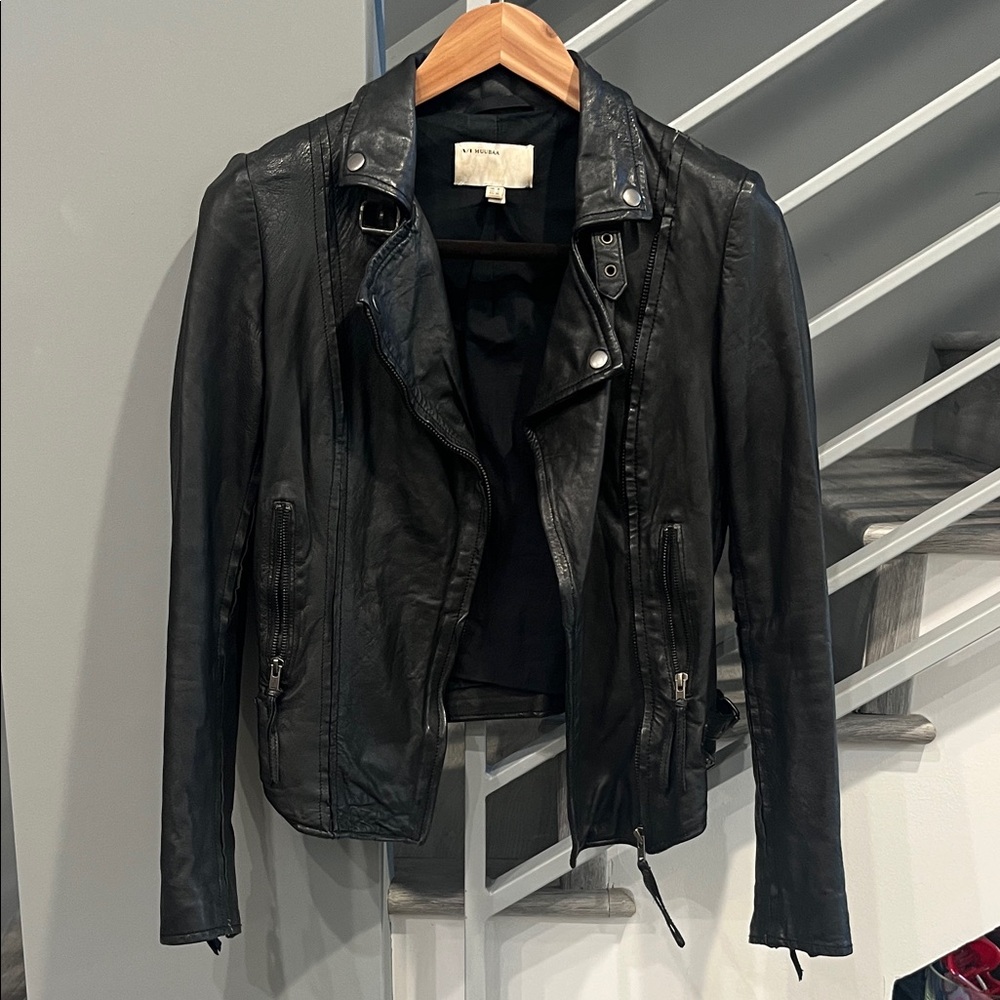 Muubaa Lamb leather jacket S